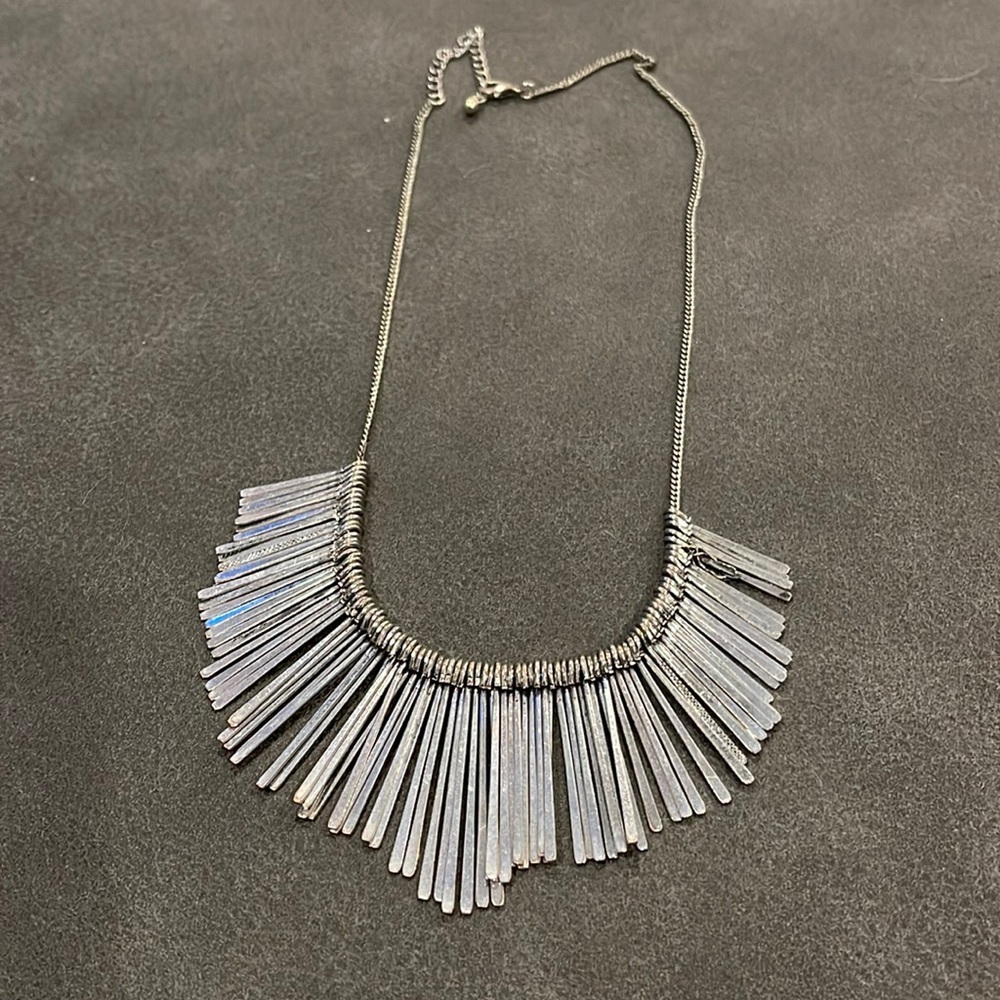 Statement necklace from the buckle
